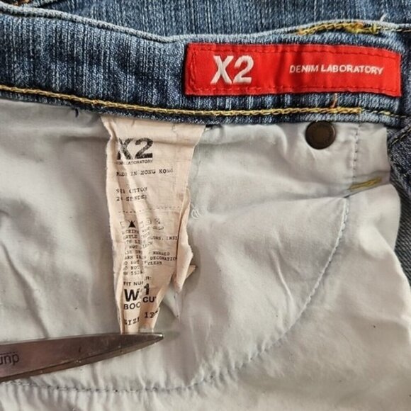 X2 Denim Laboratory Jeans Women's Size 12 Reg (31x29) Blue Medium Wash BootCut - Picture 9 of 16